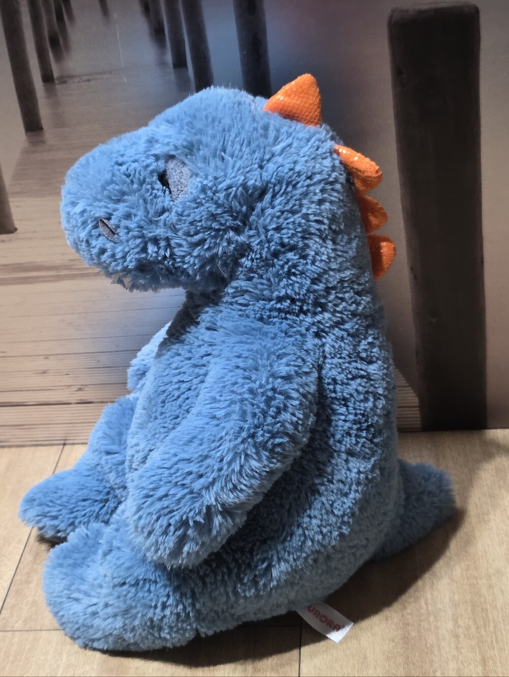 Aurora Slouching Blue Dinosaur Sluuumpy Plush Super Soft